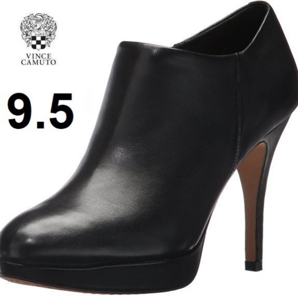 Vince Camuto Black Women's Heeled Booties